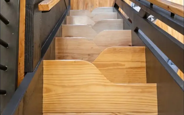 Found In An Airbnb Listing. Imagine Being Drunk, Trying To Walk Down These, Stepping On The Wrong Side, And Breaking Your Legs