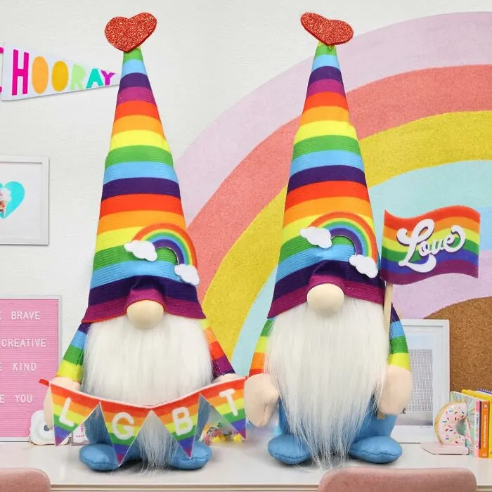 Let These Adorable <a Style="Display:inline;" Href="Https://Www.amazon.com/Teeker-Decorations-Rainbow-Equality-Amzs1905/Dp/B0cz3gkcsf?th=1&linkcode=ll1&tag=bphawk-20&linkid=3bd21f96aaf91f7da657971cee73ba1d&language=en_us&ref_=as_li_ss_tl" Target="_blank"><span Style="Font: Inherit; Color: #d74b1f;"> Pride Plush Gnomes </Span> Sprinkle Your Space With A Little Extra Love, Rainbows, And Fabulous Bearded Charm