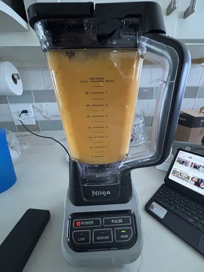 Your Smoothie Game Is About To Get So Strong, Even Your Kale Will Be Intimidated By This <a Style="Display:inline;" Href="Https://Www.amazon.com/Ninja-Professional-Countertop-1100-Watt-Bl660/Dp/B00939fv8k?ie=utf8&th=1&linkcode=ll1&tag=bpemu-20&linkid=08e708f79a68fc49ab6bfd72416b3728&language=en_us&ref_=as_li_ss_tl" Target="_blank">    <span Style="Font: Inherit; Color: #d74b1f;"> Ninja Blender </Span>