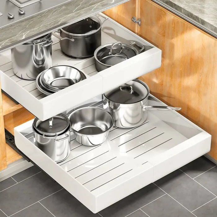 Stop Performing That Awkward Archeological Dig For The One Pot You Need At The Back Of The Cabinet, Because A <a Style="Display:inline;" Href="Https://Www.amazon.com/Pull-Out-Cabinet-Organizer-Organization/Dp/B0cwgyqsxz?th=1&linkcode=ll1&tag=bpcow-20&linkid=efaf78f65eb0a1108d8f0c019af6c201&language=en_us&ref_=as_li_ss_tl" Target="_blank"> <span Style="Font: Inherit; Color: #d74b1f;"> Pull Out Cabinet Organiser </Span> Brings It All To You