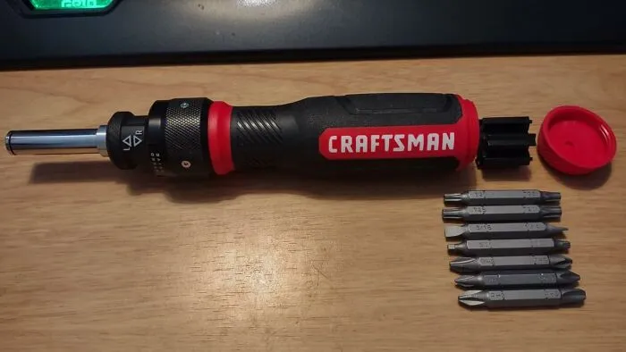 This <a Style="Display:inline;" Href="Https://Www.amazon.com/Craftsman-Cmht68129-Speeddrive-Ratcheting-Screwdriver/Dp/B08wvbq147?ie=utf8&linkcode=ll1&tag=bppig-20&linkid=443a2aca991d44943e74fea0390fa96a&language=en_us&ref_=as_li_ss_tl" Target="_blank"><span Style="Font: Inherit; Color: #d74b1f;"> Screwdriver Set </Span> With Its Cleverly Hidden Bits In The Handle Is Like The Swiss Army Knife Your Junk Drawer Has Been Begging For, Minus The Tiny, Impossible-To-Open Scissors