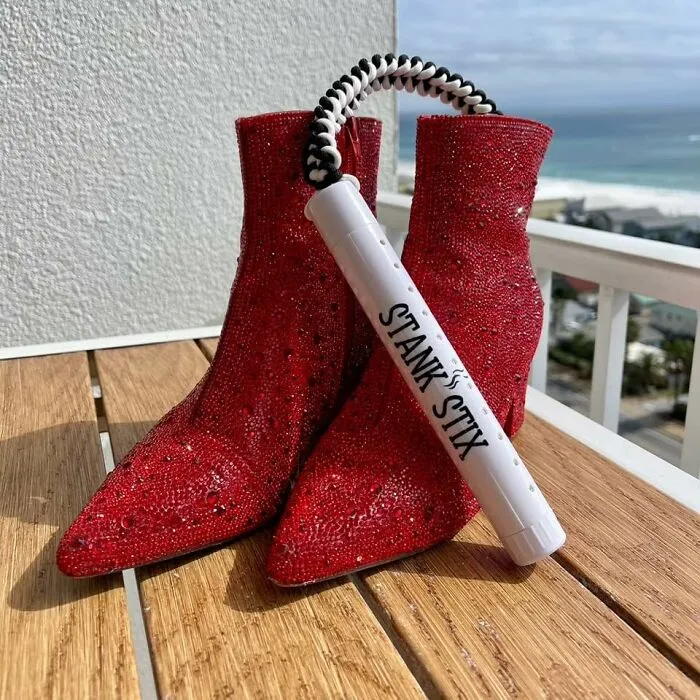 Think Of These <a Style="Display:inline;" Href="Https://Www.amazon.com/Dp/B083wd1mj7?ascsubtag=7833660%2c6%2c63%2cd%2c0%2c0%2c0%2c1396%3a1%3b900%3a2%3b974%3a1%3b1338%3a1%2c0%2c0%2c0%2cgoogle&btn_ref=srctok-B6e4a6c9e58ca727&th=1&linkcode=ll1&tag=bpbird-20&linkid=e006da7509444bf4beff311d3d65f65c&language=en_us&ref_=as_li_ss_tl" Target="_blank"><span Style="Font: Inherit; Color: #d74b1f;"> Stankstix Shoe Deodorizer </Span> As Breath Mints For Your Kicks, Only They Tackle That Gnarly Foot Funk Instead Of Your Coffee Breath