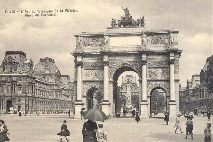 Place Du Carrousel, Paris, France, 1900-2016