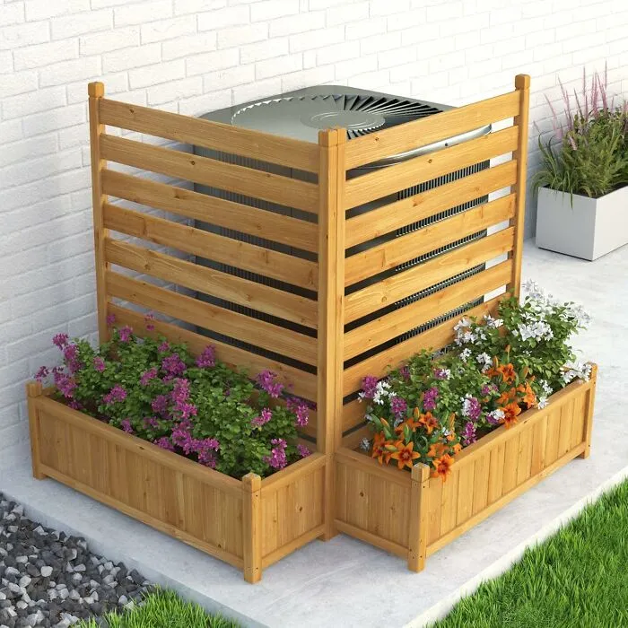 Those Ugly But Necessary Things In Your Yard Can Finally Put On A Chic Little Outfit And Stop Offending Your Aesthetic, All Thanks To A <a Style="Display:inline;" Href="Https://Www.amazon.com/Gdlf-Conditioner-Outdoor-Privacy-Equipment/Dp/B0c42k9b44?th=1&linkcode=ll1&tag=bpcow-20&linkid=65f6b15ed0c19fe7effbef334f21cf50&language=en_us&ref_=as_li_ss_tl" Target="_blank"> <span Style="Font: Inherit; Color: #d74b1f;"> Privacy Fence For Outdoor Eyesores </Span>