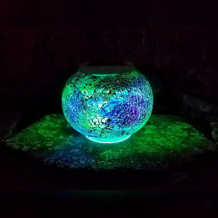 When Your Garden Gnomes Start Demanding A More Cultured Nightlife, This <a Style="Display:inline;" Href="Https://Www.amazon.com/Wsgift-Changing-Rechargeable-Waterproof-Decorations/Dp/B07tnqg7nb?ie=utf8&th=1&linkcode=ll1&tag=bpsheep-20&linkid=c8666fa14e727d9abc6e259dc217eb91&language=en_us&ref_=as_li_ss_tl" Target="_blank"><span Style="Font: Inherit; Color: #d74b1f;"> Glass Mosaic Solar Light</Span> Is Pretty Much Their Tiny, Glowing Art Exhibition That Powers Itself