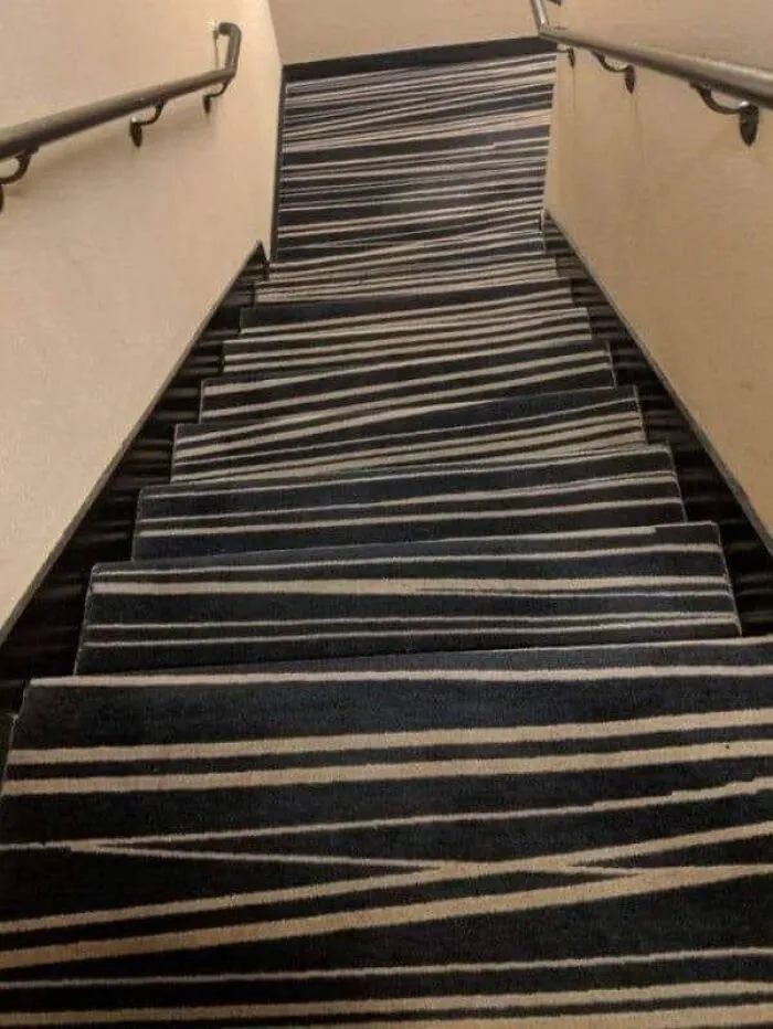 Stairs For People Who Aren’t Afraid To Die And Who Enjoy The Nauseating Feeling Of Vertigo