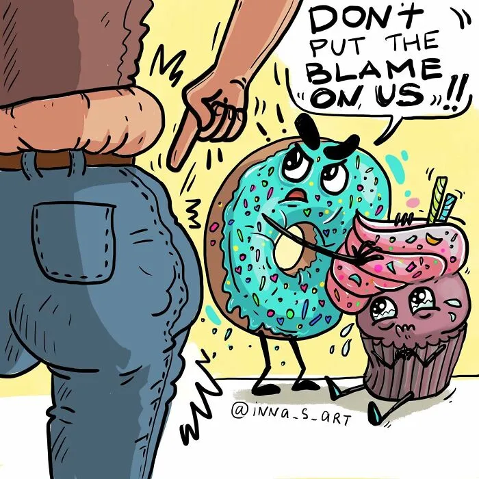 20 New Comics By Inna Sacali That Nail The Messy Reality Of Mom Life
