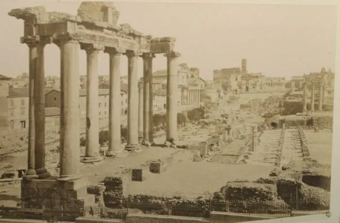 Roman Forum, Rome, Italy, 1866-2017