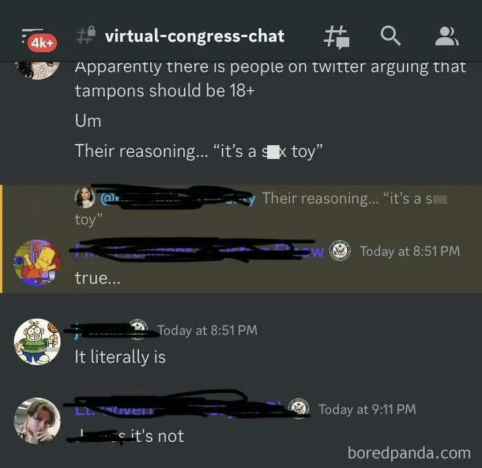 Tampons Are A S*x Toy
