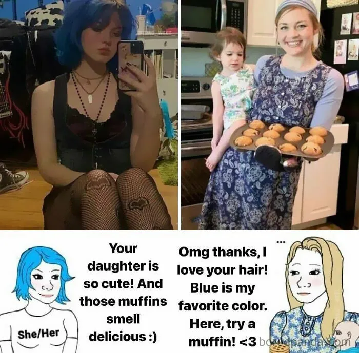 Saw This Meme Earlier And Decided To Fix It Because This Is Actually How Girls Work :)