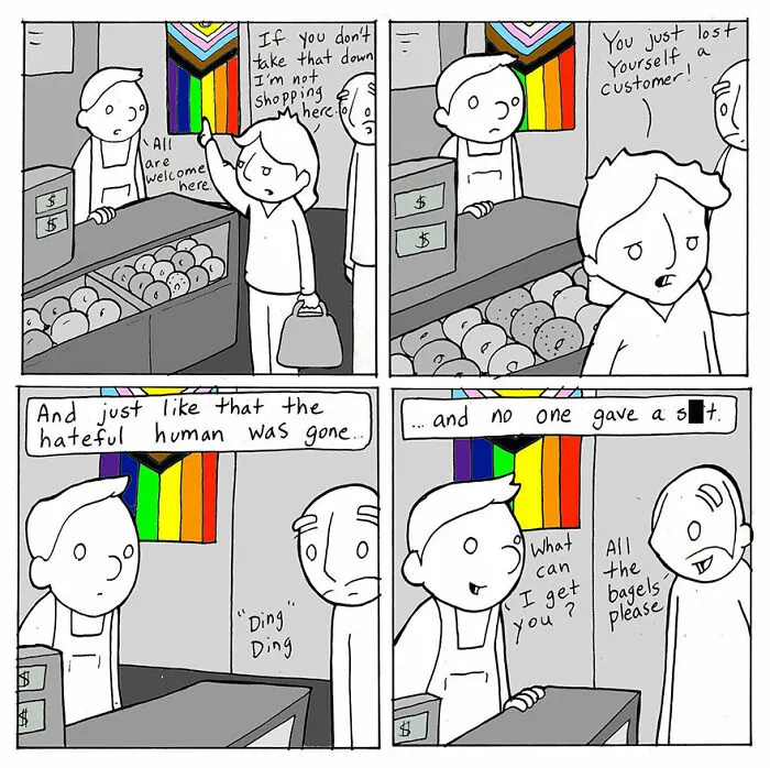 22 Heartfelt Lunarbaboon Comics That Show How Kindness Can Make A Difference (New Pics)