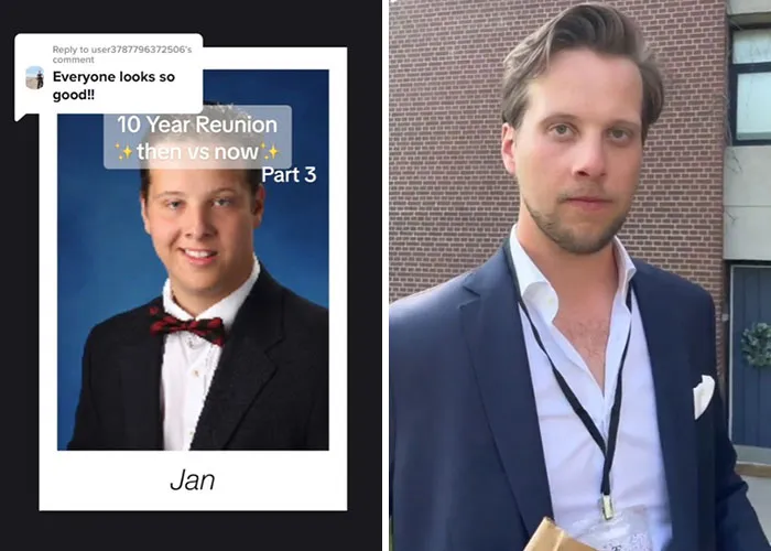 30 High School Vs. Reunion Photos That Show Just How Much Can Change In A Decade