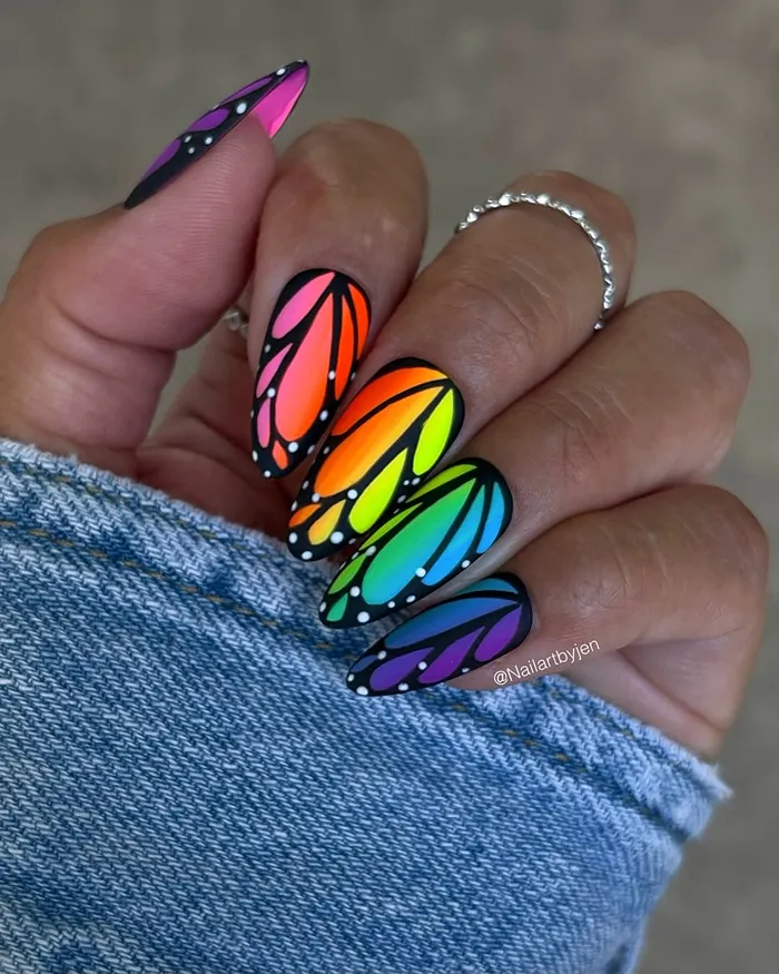 Pops Of Matte Neons