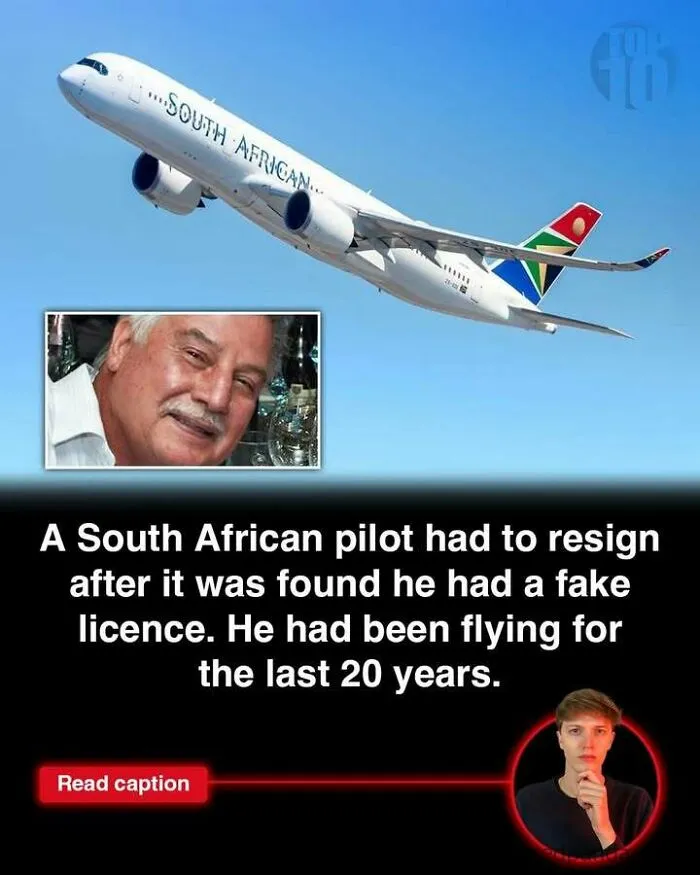 South African pilot with fake licence flying 20 years, featured in GTA is made in Scotland fun facts about the world.