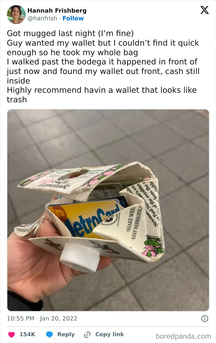They Didn’t Get Robbed So It Works
