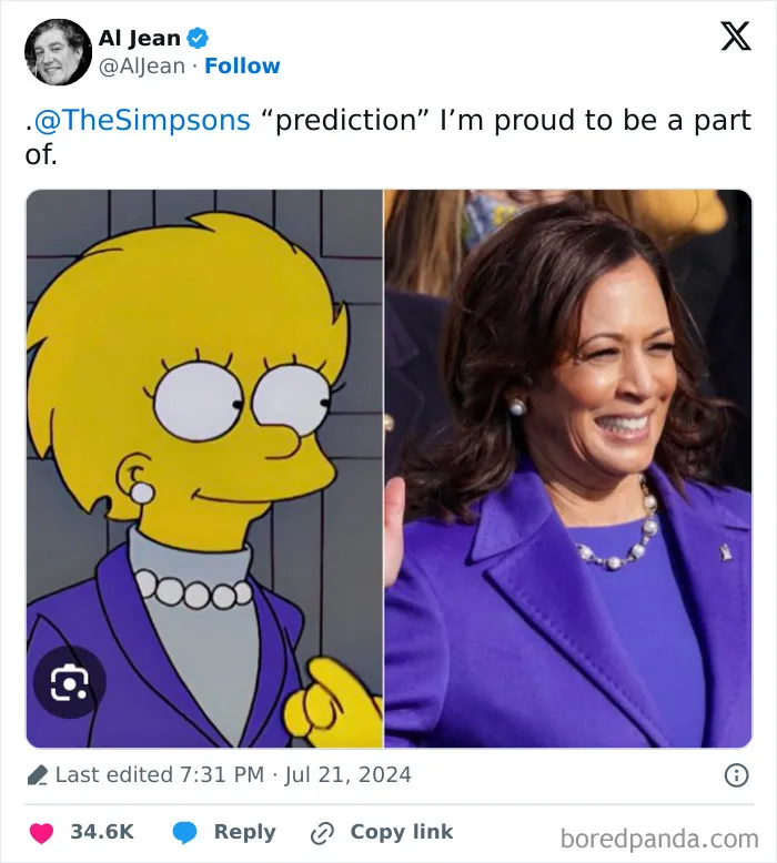 Kamala Harris’ Purple Pantsuit