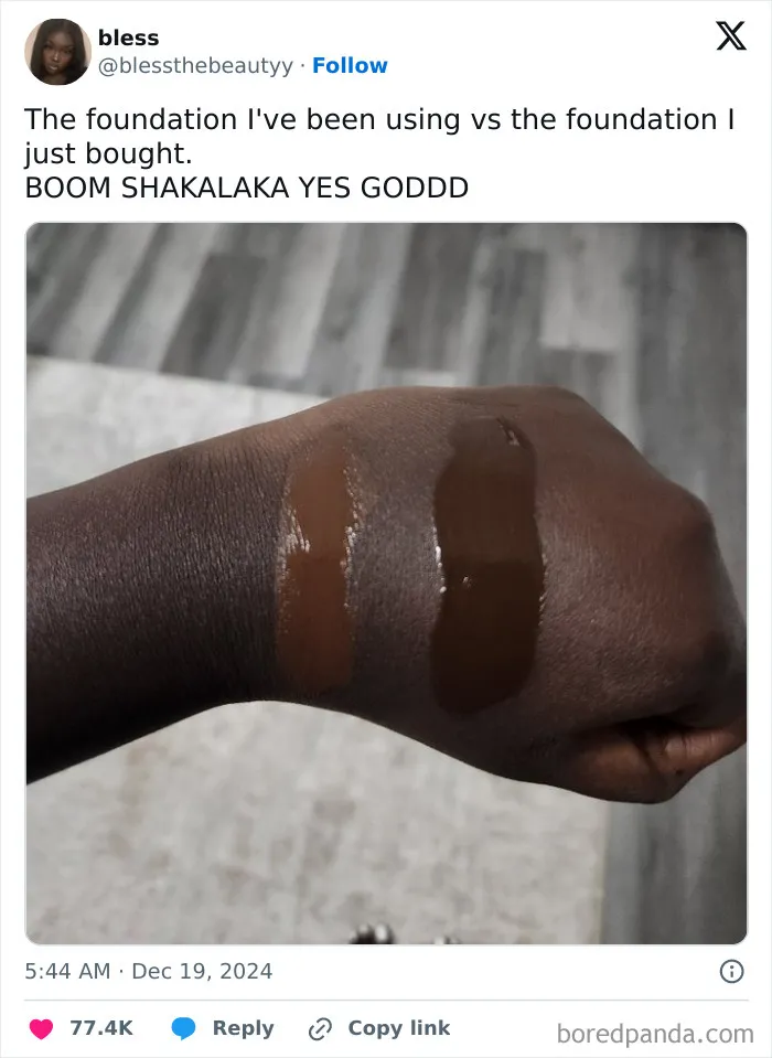 The Shade Match On The Right Is So *Chefs Kiss*