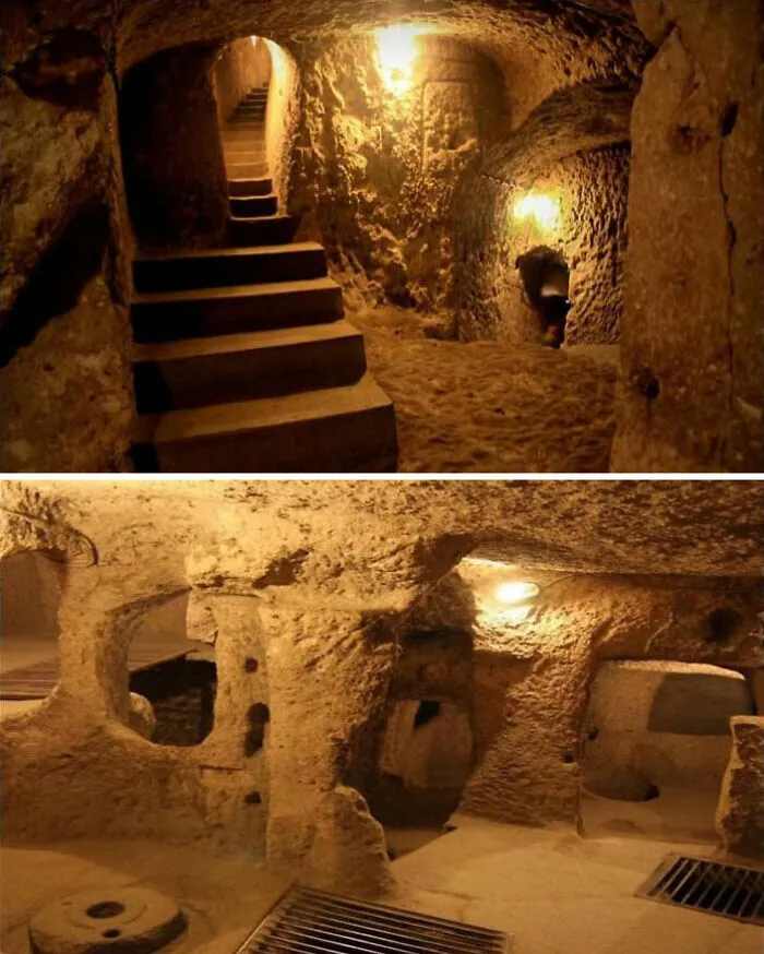 The Nushabad Underground City Near Kashan, Iran