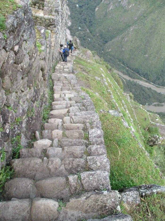 Oh Yes, Good Old Huayna Picchu, Legend Says A Couple Of Tourists Die Each Year (Pic Is From Google, But Ive Been There, Its Scarier In Real Life, And Its Always Wet)