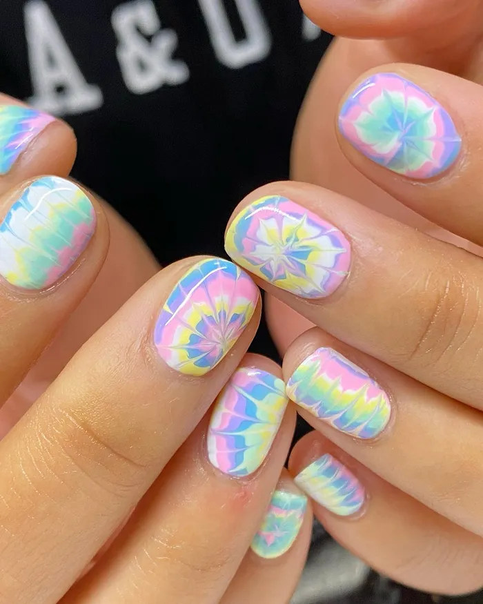 Tie‑dye Pastel