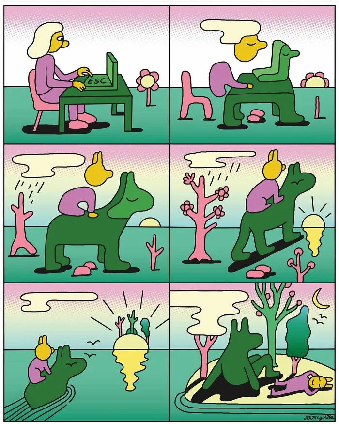 Artist Creates 30 Poetic Cartoons Offering Comfort To Those Who May Be Navigating Challenging Times (New Pics)