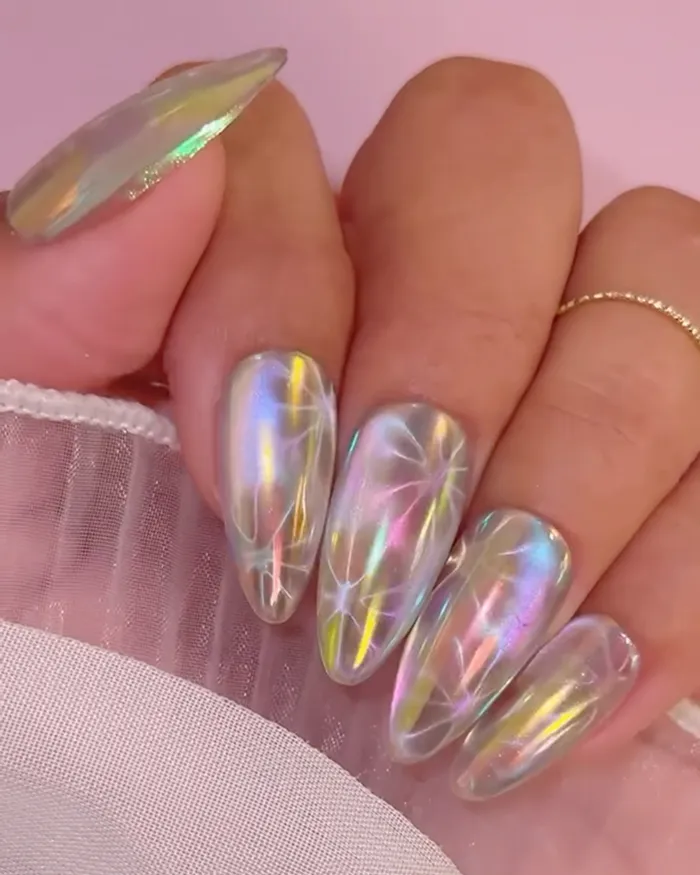 Aurora Glazed Nails