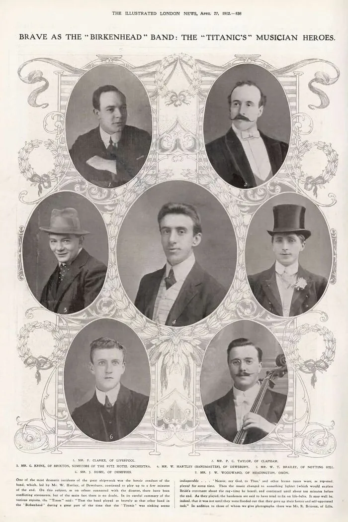 On Titanic Ship, The Musicians Of The Rms Titanic Actually Did Stay On The Ship, Played Music, Intending To Calm The Passengers, For As Long As They Possibly Could