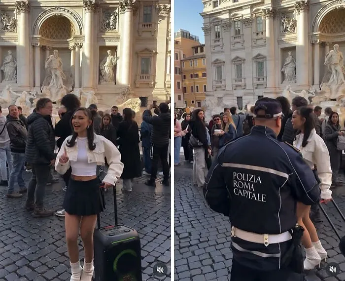 Gracias señor policía
