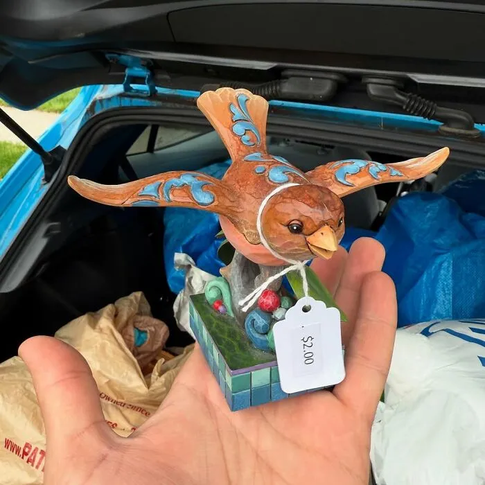 How Could I Possibly Walk Away From A Jim Shore Bird For Just $2