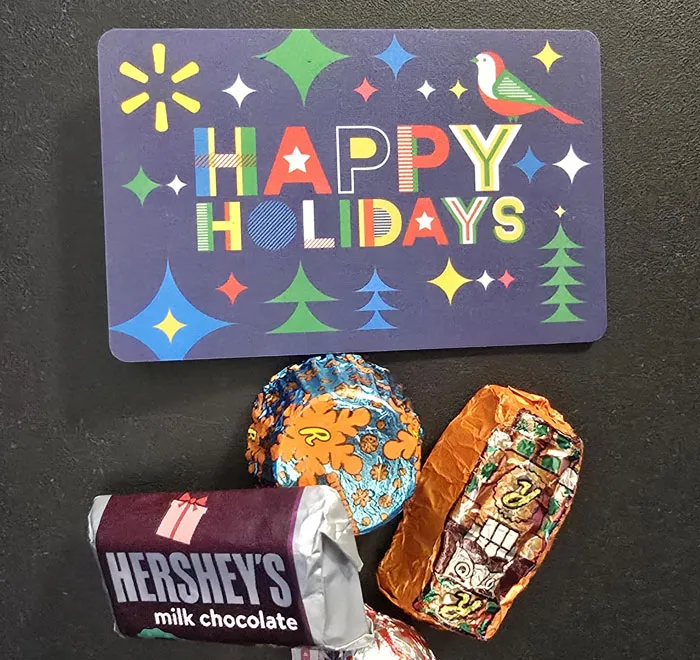 Vean mi bono de Navidad tras ganar un millón de dólares para mi empresa solo en los últimos dos meses. Tarjeta de regalo de $25.