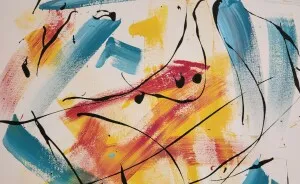 My 11-Year-Old Kid Painted An Abstract Piece That Is Getting Noticed Fast