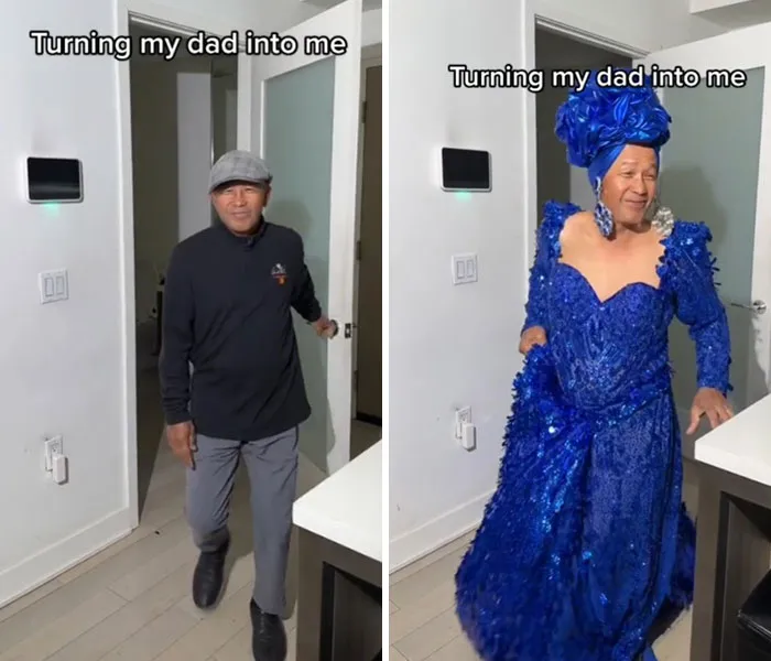 37 Hilarious Dads Who Were Brave Enough To Dress Just Like Their Kids
