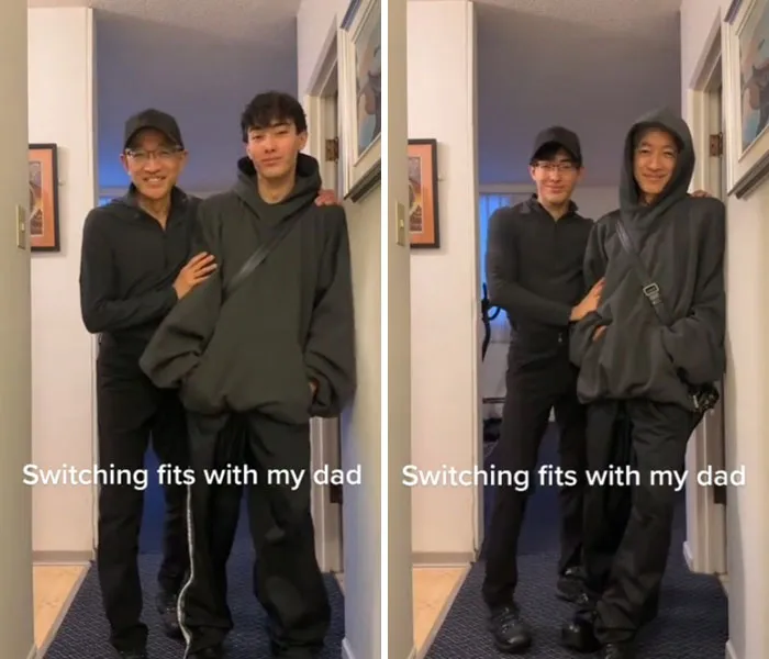 37 Hilarious Dads Who Were Brave Enough To Dress Just Like Their Kids