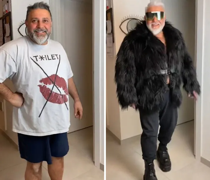 37 Hilarious Dads Who Were Brave Enough To Dress Just Like Their Kids