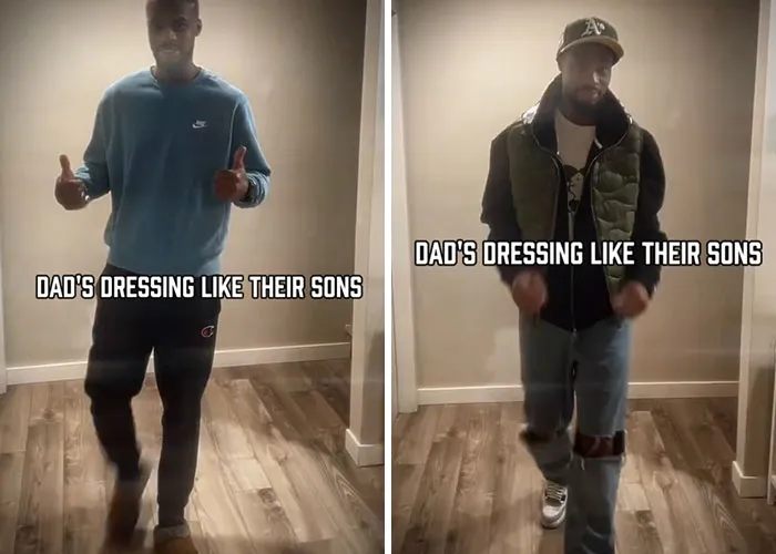 37 Hilarious Dads Who Were Brave Enough To Dress Just Like Their Kids