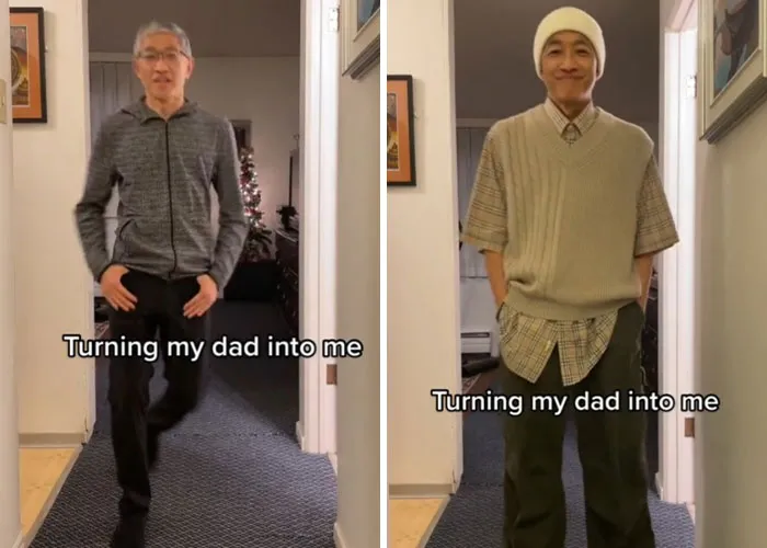 37 Hilarious Dads Who Were Brave Enough To Dress Just Like Their Kids