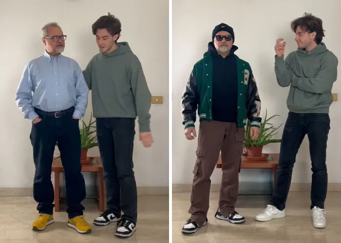 37 Hilarious Dads Who Were Brave Enough To Dress Just Like Their Kids