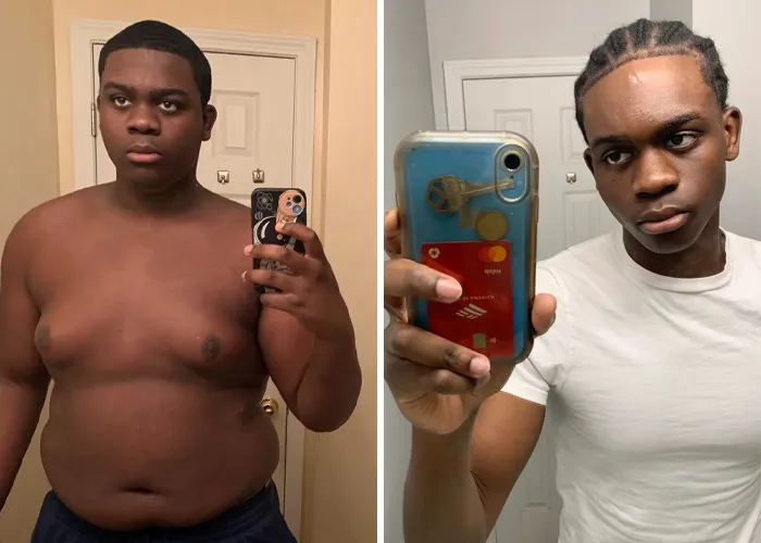 Another Little Update From [21] To [22]. 6’4 330lbs -> 185lbs