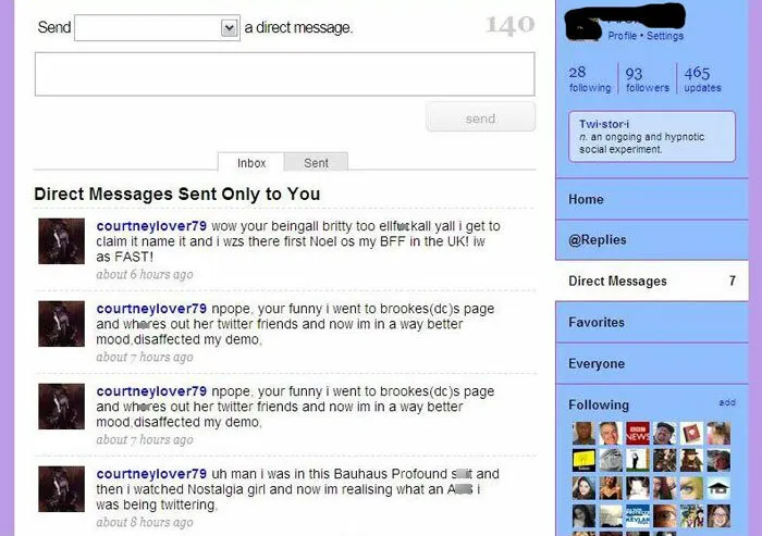 Screenshot of direct messages showing people sharing unbelievable experiences they can prove to skeptics online.