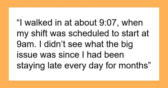 Boss Demands Strict Punctuality, Then Can't Believe Employee Stops Doing Overtime