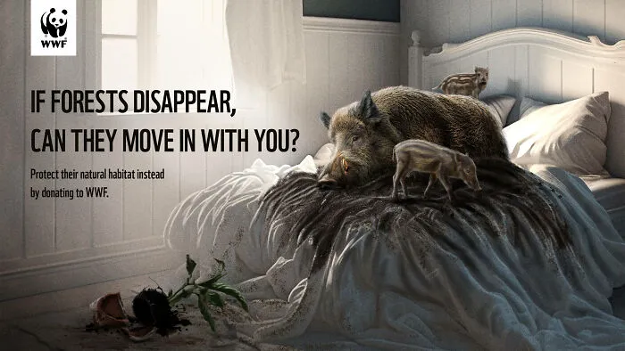 24 Times WWF Used Advertising To Shake Us Awake (New Pics)