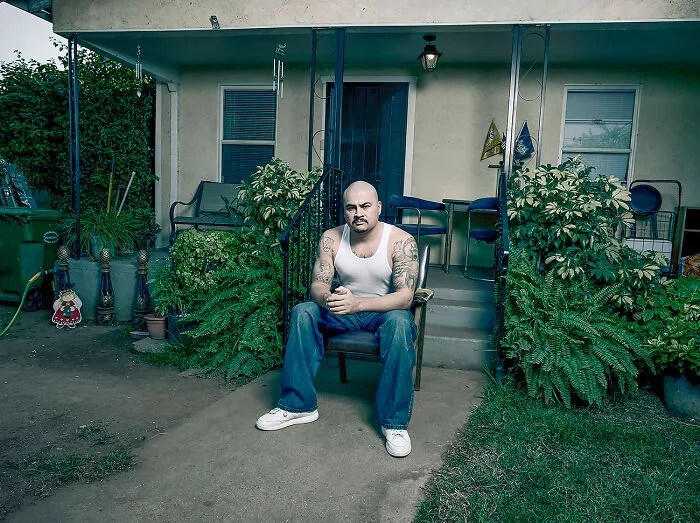 ‘Frank At Grandmother’s Home’ From The Series ‘Los Ojos : Life On The Streets Of East Los Angeles' By Bob Stevens