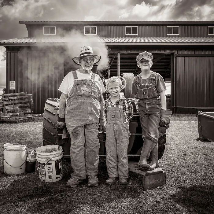 Grandsons From The Series 'The Unforgotten' By Michael Knapstein