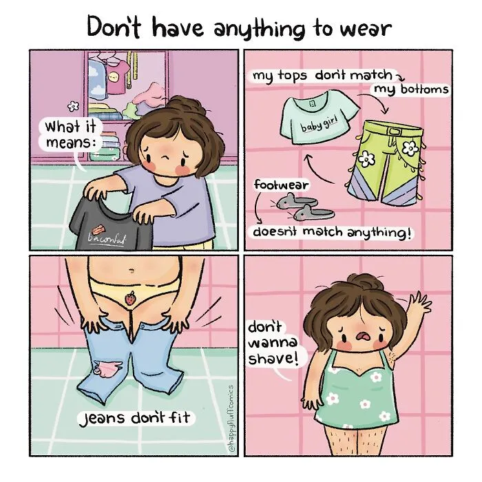 Artist Illustrates All The Daily Struggles She Runs Into With Fun And Quirky Comics (30 New Pics)