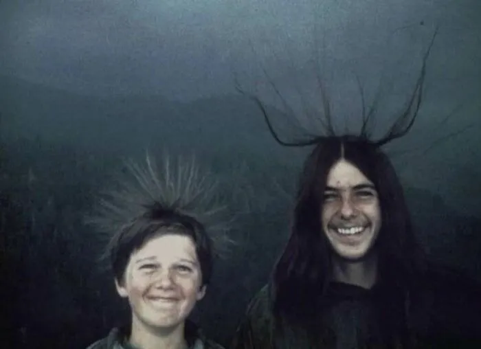 A Few Seconds After This Photo The Pair Were Struck By Lightning. They Both Survived