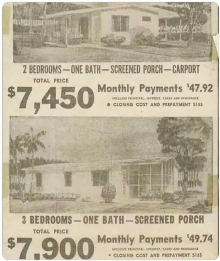 Home Prices In The 1950s