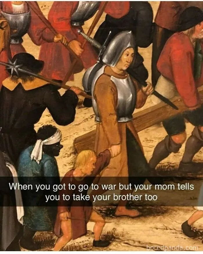 50 Iconic And Chaotic Memes That Prove Classical Art Can Still Be Relevant In The Digital Age