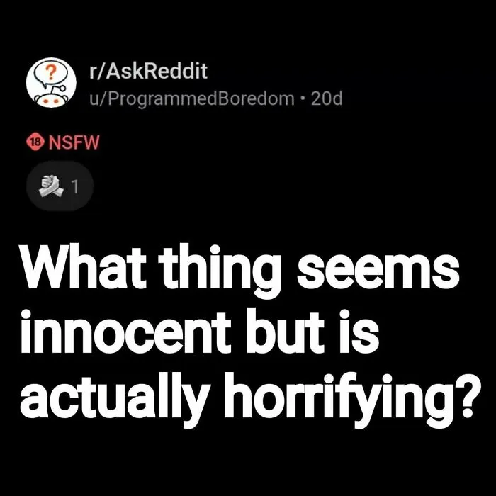 “Scariest Fact You Know”: 50 Posts From A Page That Isn’t Afraid To Dive Into The Darkest Topics