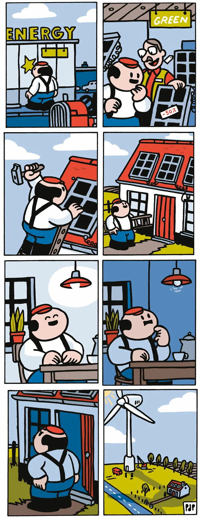 These Wordless Comics Are Dark, Hilarious, And Strangely Relatable, By Pieter De Poorter (40 Pics)