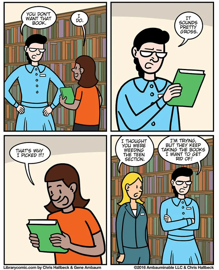 50 Library Comics About The Small, Strange, And Funny Side Of Public Service